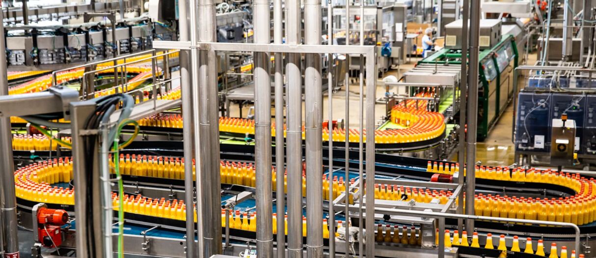 Produktionsanlage Vechta Valensina PET ungekühlt